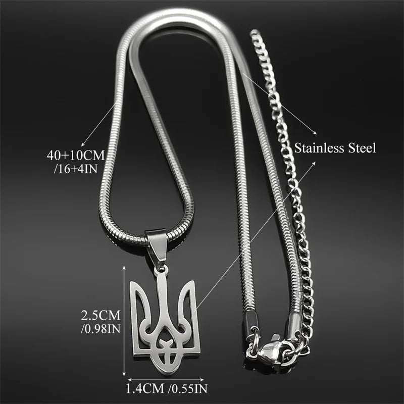 Fashion Ukraine Necklace for Women Men
