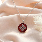 Zia Cross Necklace