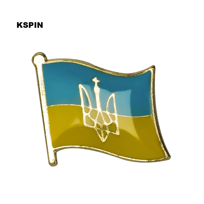 Ukraine Flag Laple Pin Badge