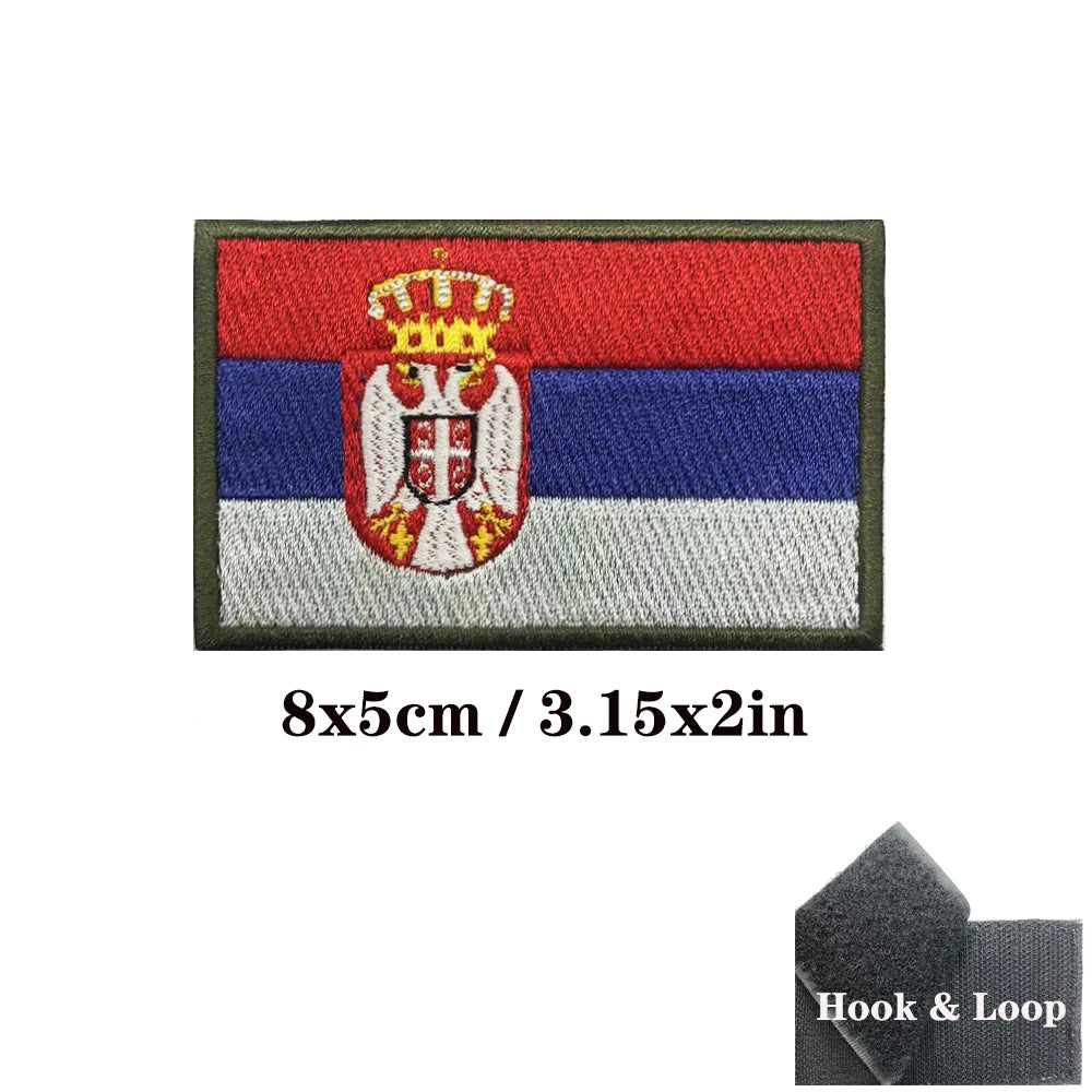 Serbia Flag Tee