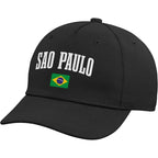 Brazil Flag Adjustable Baseball Hat