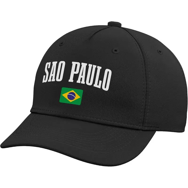 Brazil Flag Adjustable Baseball Hat