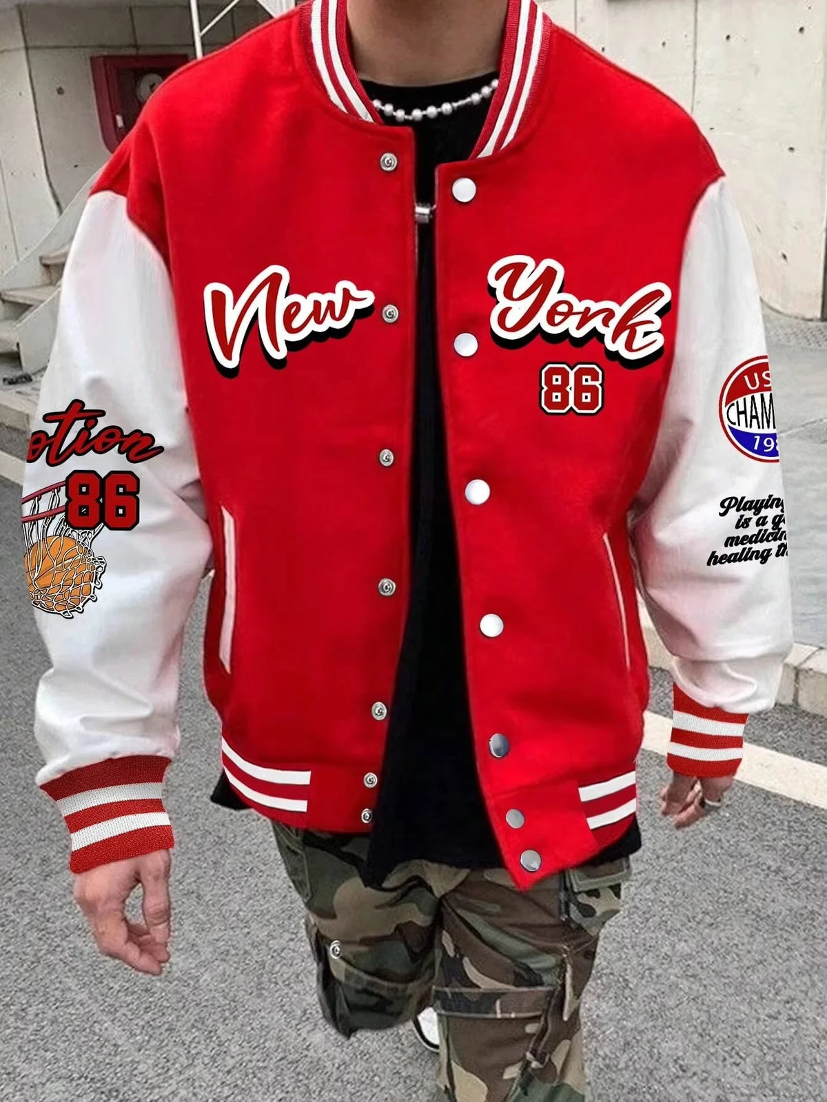 Varsity Jacket -University Basketball New York