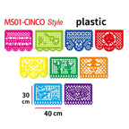 Mexico Day of The Dead Theme Skull Banner Multicolor Photography Backdrop