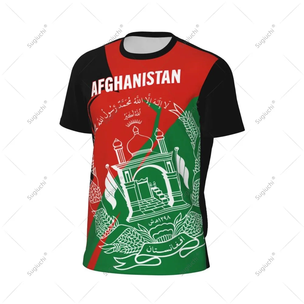 Afghanistan Flag Men Sports T-shirt