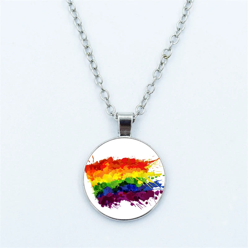 Rainbow Necklace LGBTQ
