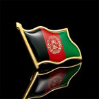 Afghanistan National Flag Metal Patriotism Pin