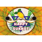 Jewish Collection Festival Rosh Hashanah Hanukkah Party Photo Backdrop
