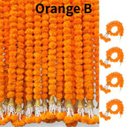 Marigold Flower Garland for Decoration Diwali Pooja Day of The Dead Mexican