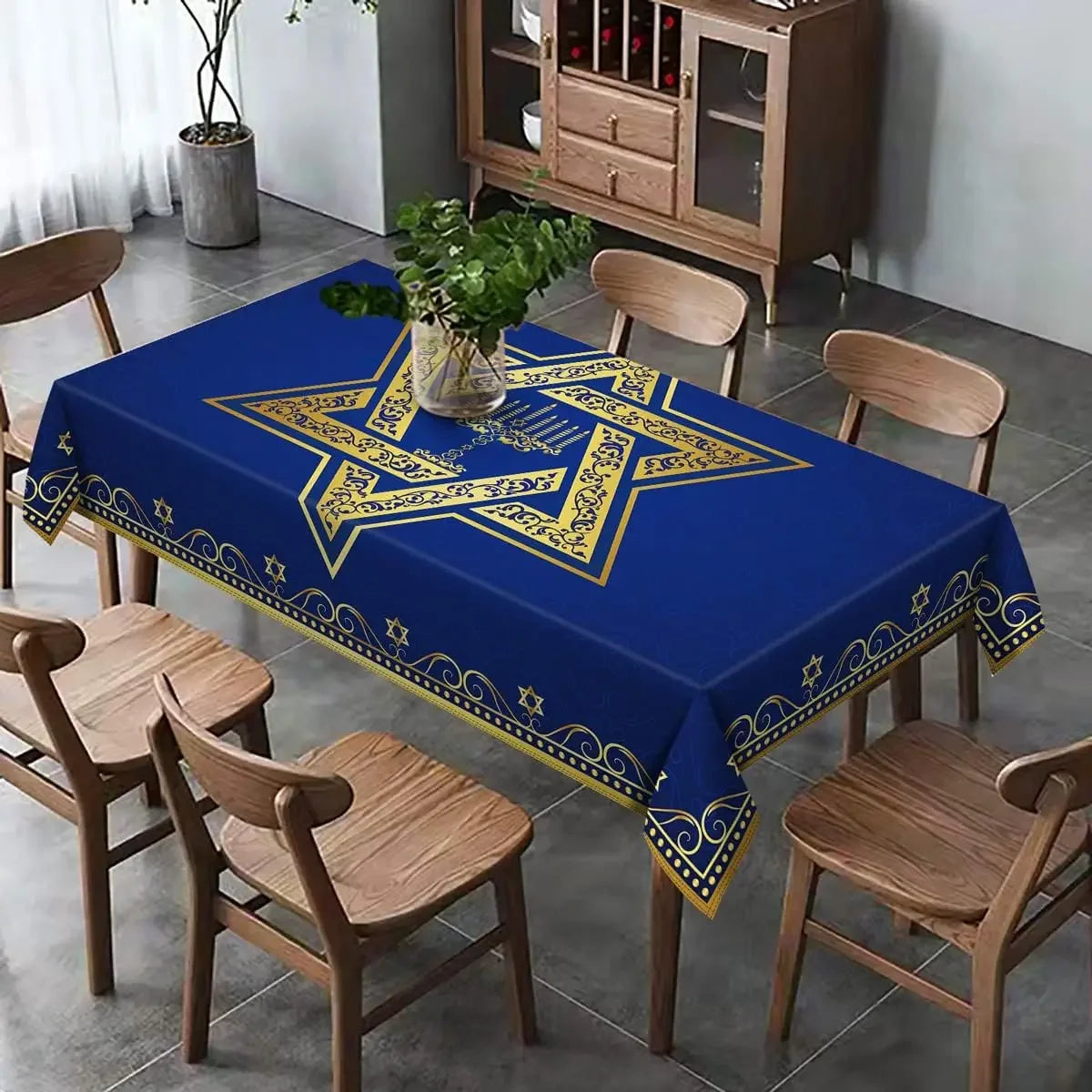 Hanukkah Rectangle Tablecloth