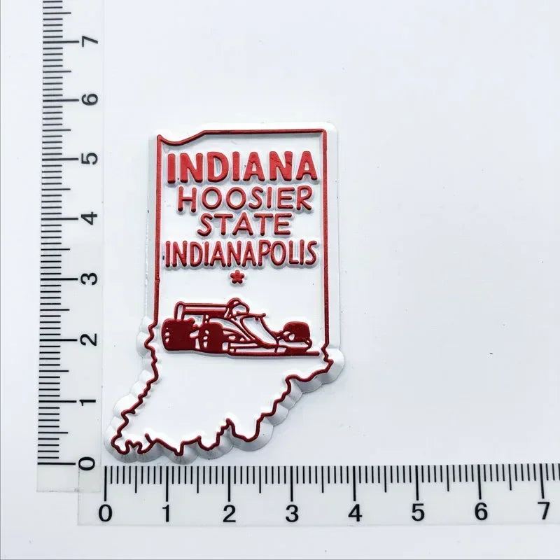 U.S. States Refrigerator Magnet