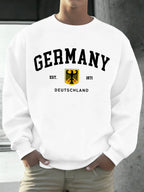 Germany Deutschland National Emblem Print Men Sweatshirt