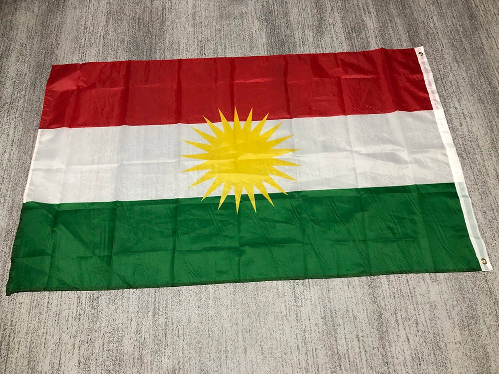 Kurdistan Hanging Falg