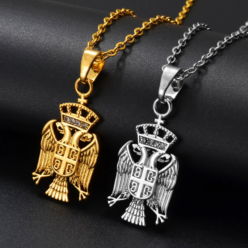 Serbia Eagle Pendant