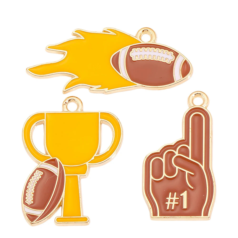 Football Charms Set