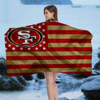 San Francisco 49er Team Big Microfiber Beach Towels