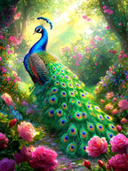 Diamond Painting Peacock Art Kit