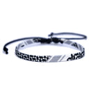 Multicolor Sizes Weave Kufiya Patterns Bracelets