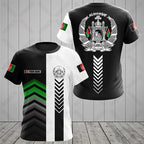 Summer Customized Afghanistan Flag Graphic T-shirts