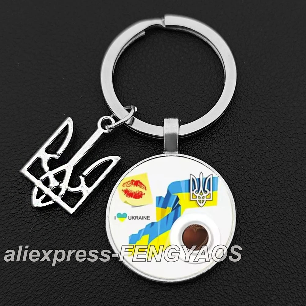 National Symbols of Ukraine Keychains