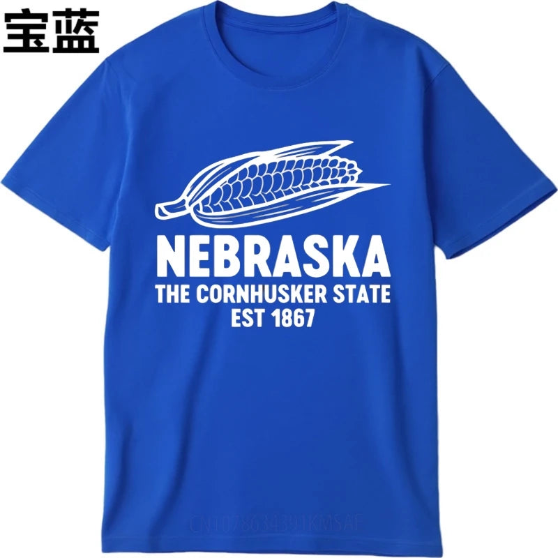 T-shirt Unisex Nebraska The Cornhusker State