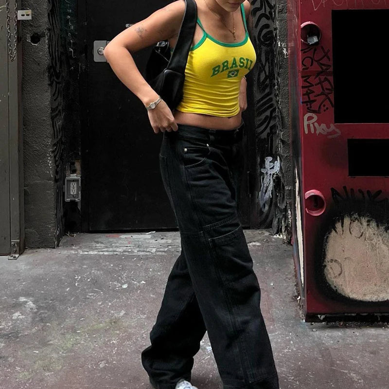 Summer Backless Camisole Brazil Style