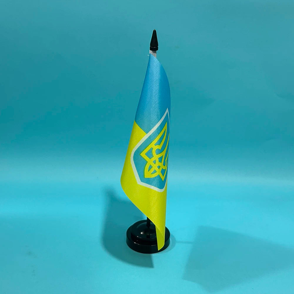 Office Desk small Flag Of Ukraine