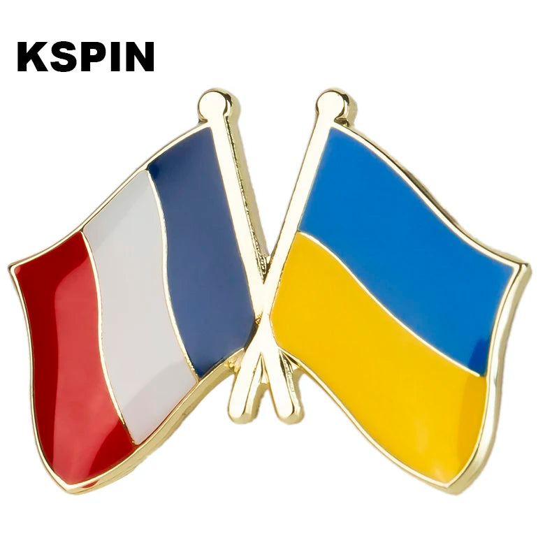 10pc Ukraine Friendship Badge International Collections