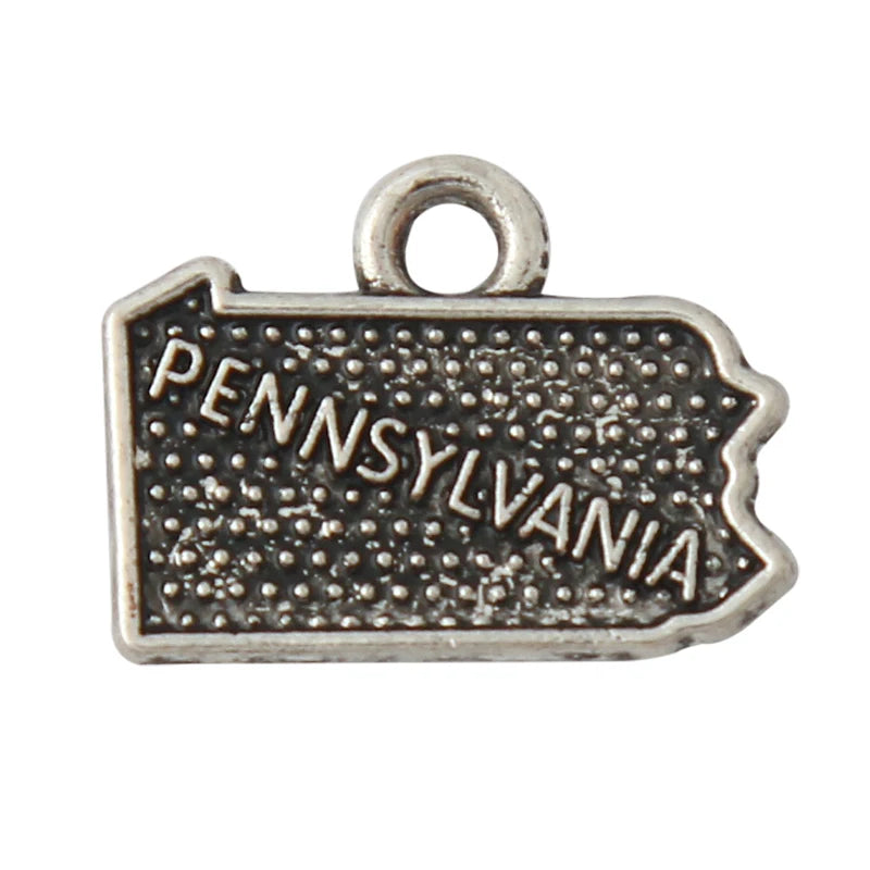 United States - State Map Charms