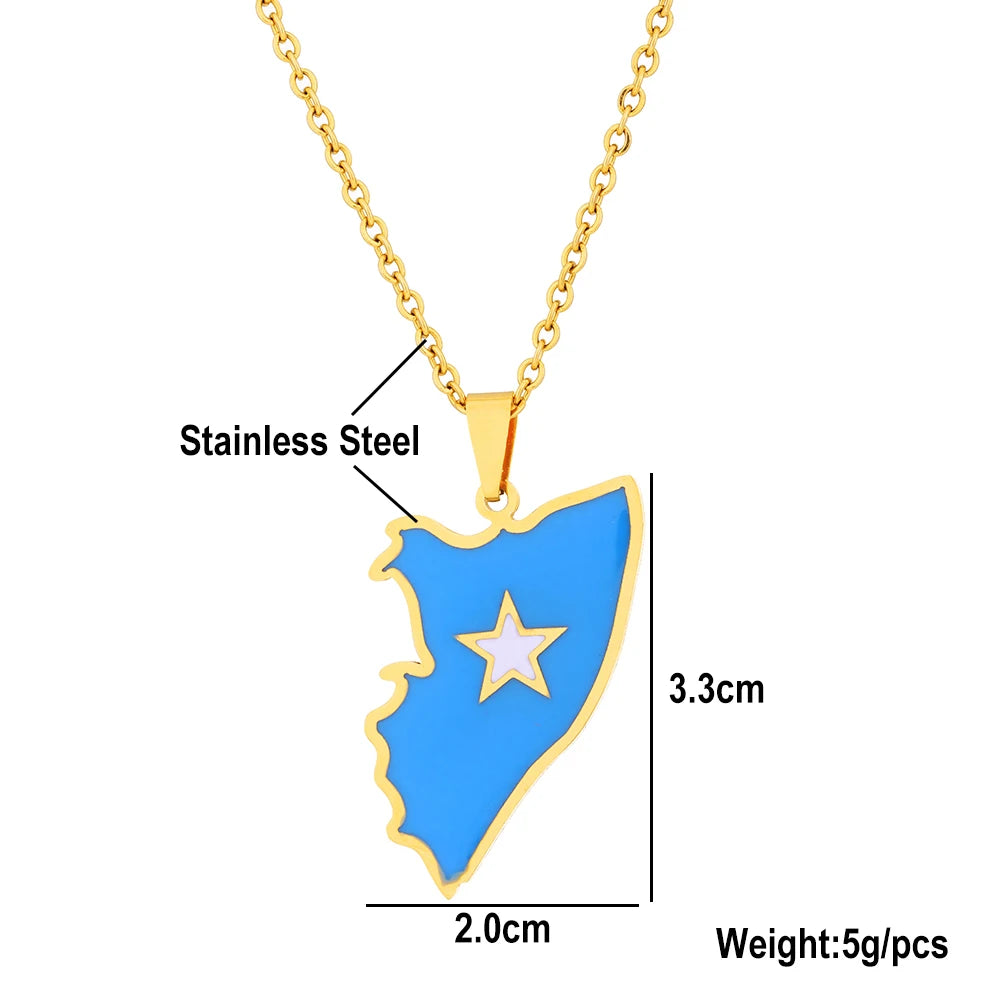 Somali Enamel Necklace