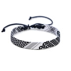 Multicolor Weave Kufiya Patterns Bracelets