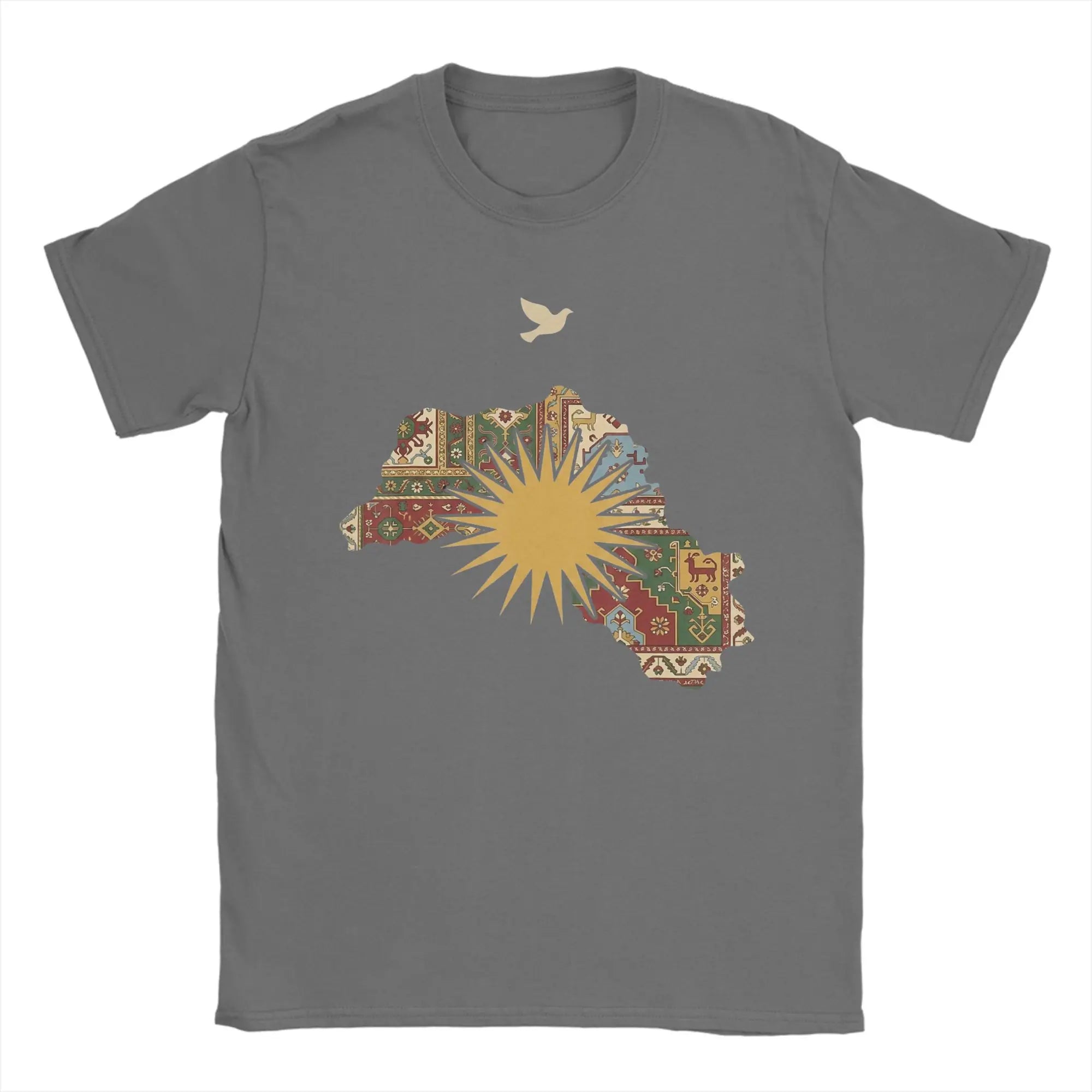 Kurdistan Map Flag Heritage Kurdish T Shirts