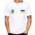 Ukrainian Emblem Ukraine Flag Printed
