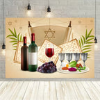 Happy Purim Rosh Hashanah Jewish New Year Background Carnival Festivals