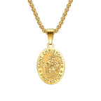 Saint Christopher Pendant Necklace – Unisex