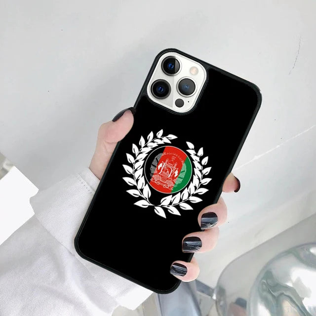 Afghan Flag Phone Case Cover For iPhones