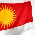 Yezidi Flag 90x150cm, Polyester Indoor/Outdoor