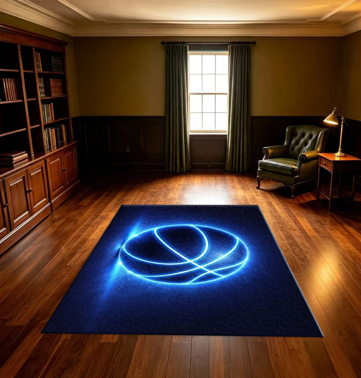 Basketball Court Rug