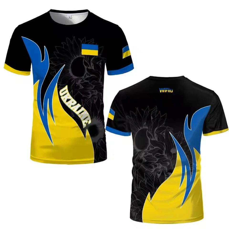 Ukraine Patriotic T Shirt