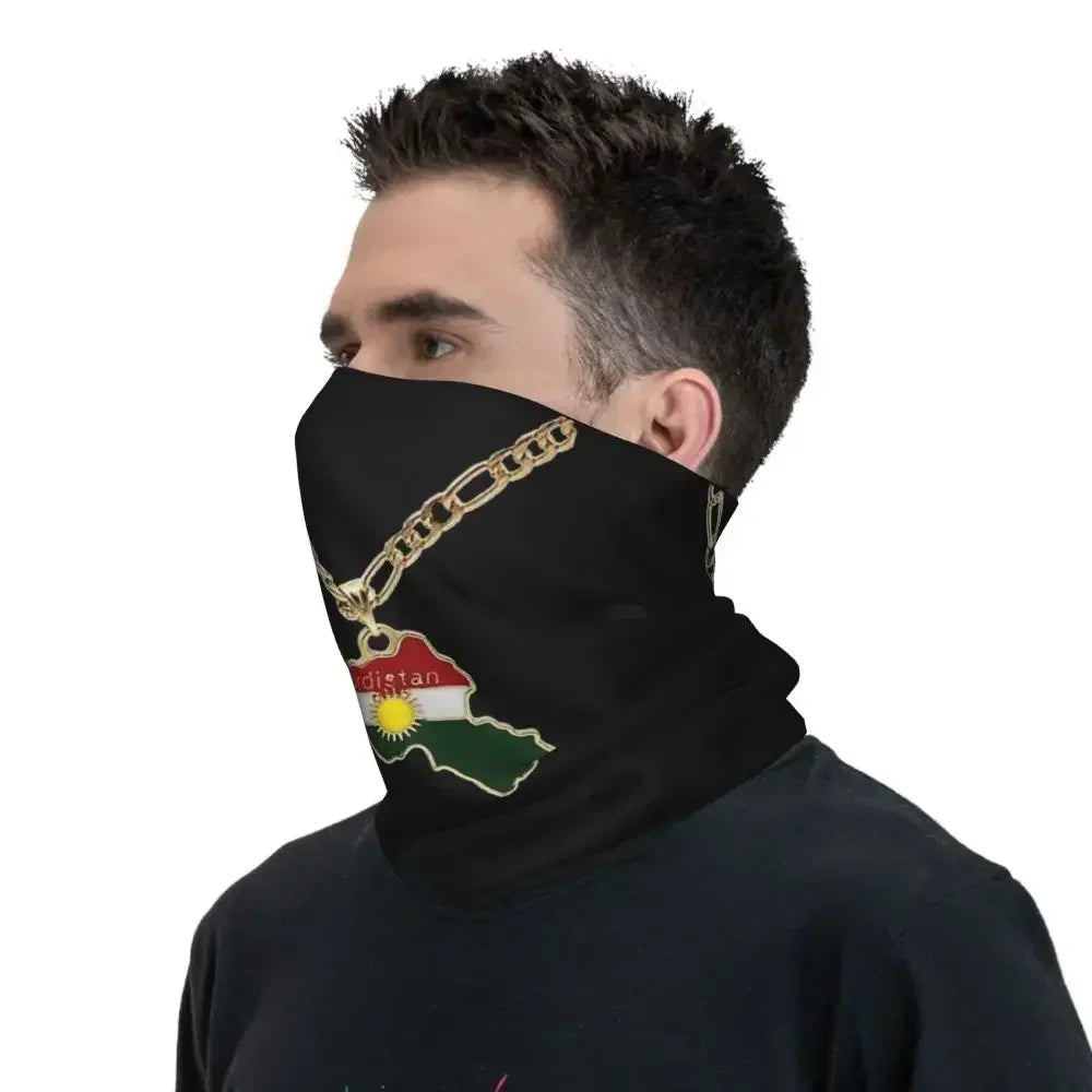 Kurdistan Neck Gaiter Wrap Scarf