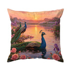 Peacock Pillowcase Decor