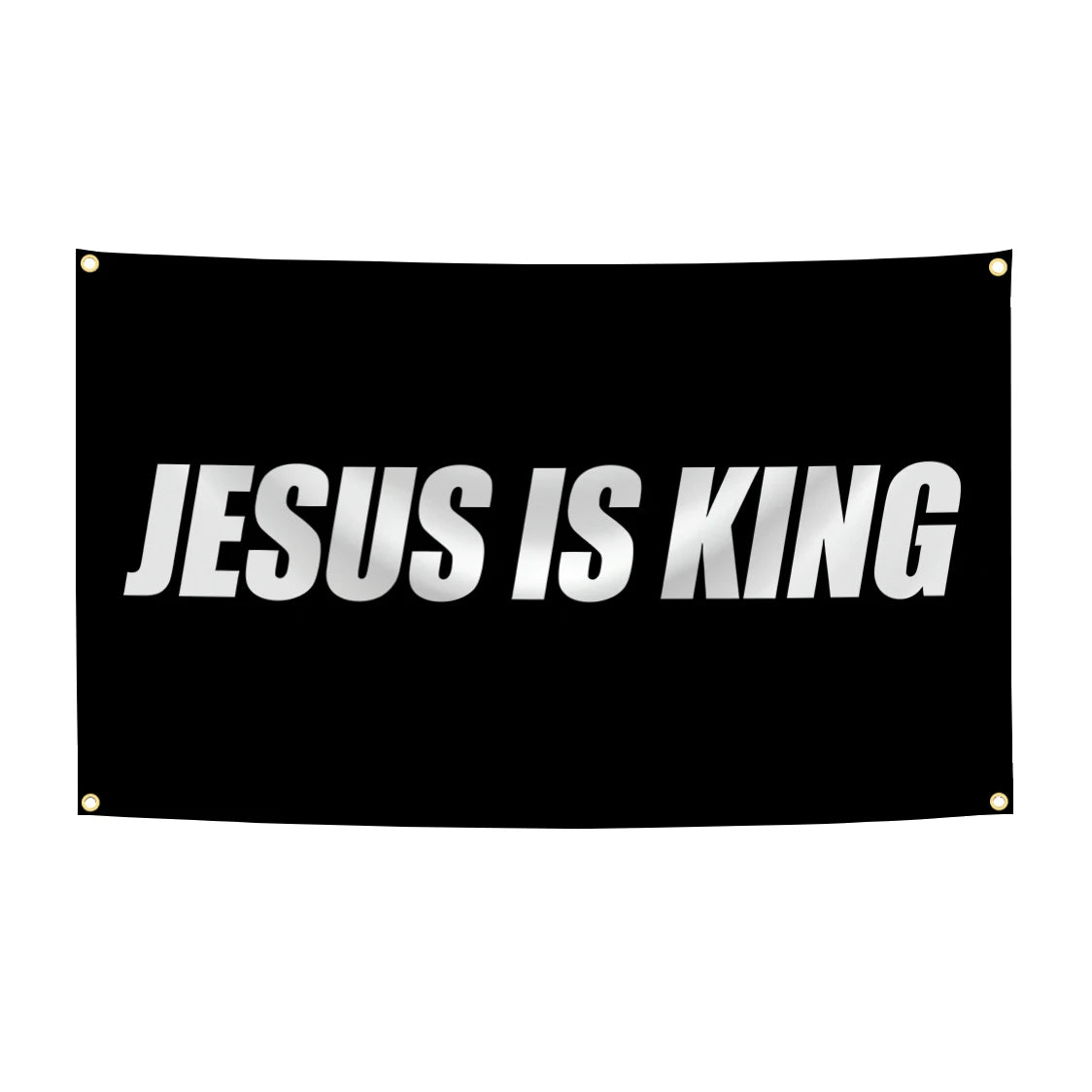 Jesus is King Flag