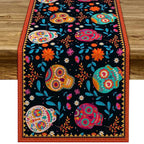 Mexican Day of The Dead Table Tablecloth
