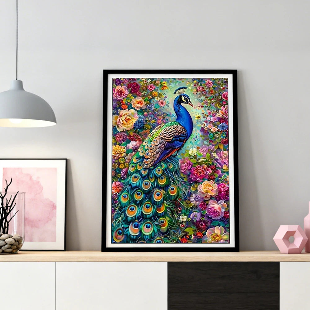 Diamond Painting Peacock Creative Handicrafts Kit