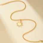 Sun Pendant Necklaces