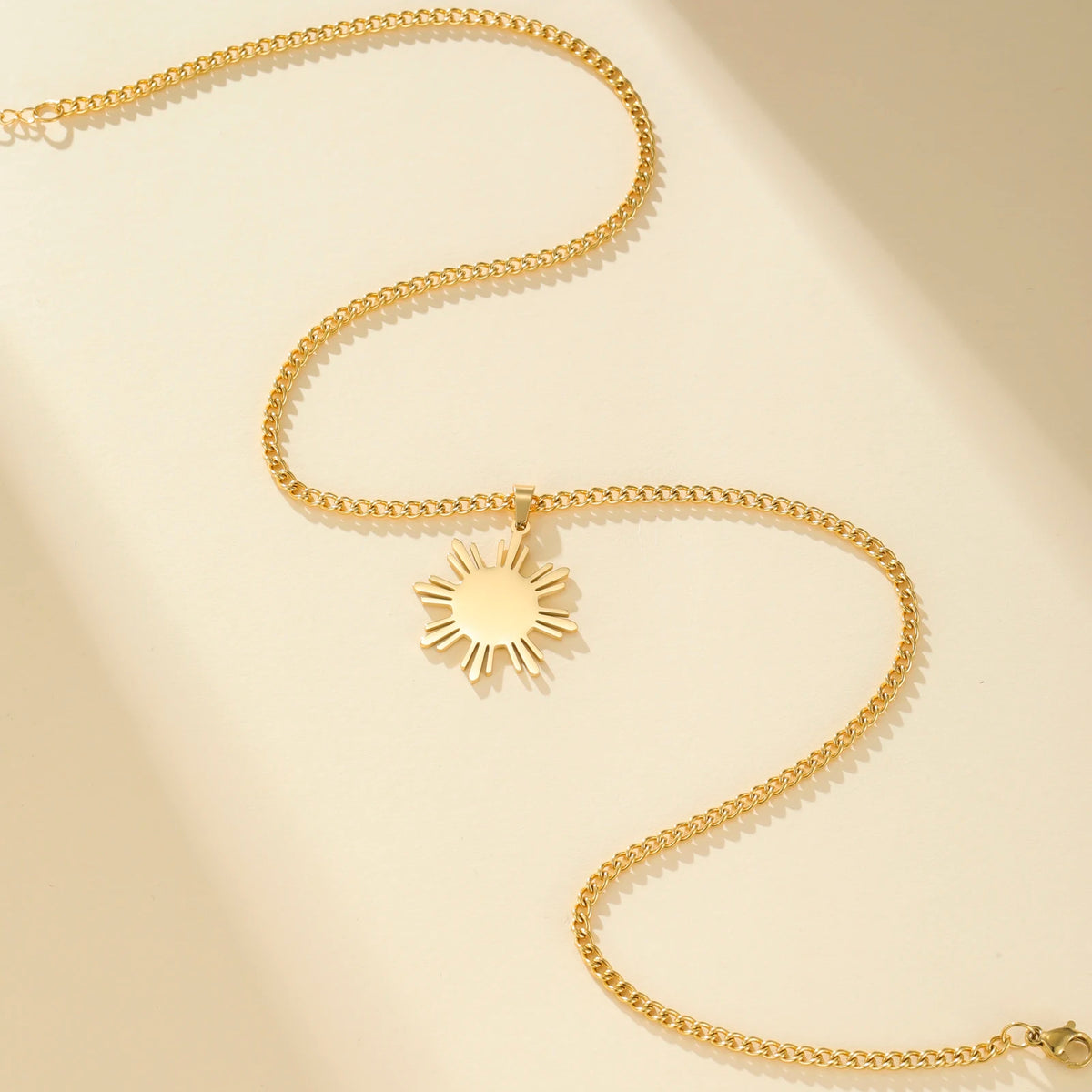 Sun Pendant Necklaces
