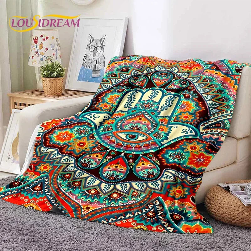 3D Evil Eye Blanket