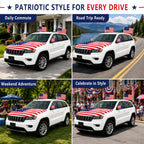 USA Car Hood Cover
