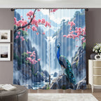 Peacock Party Curtains