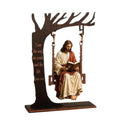 Jesus Reading Figurine Christian Home Decor